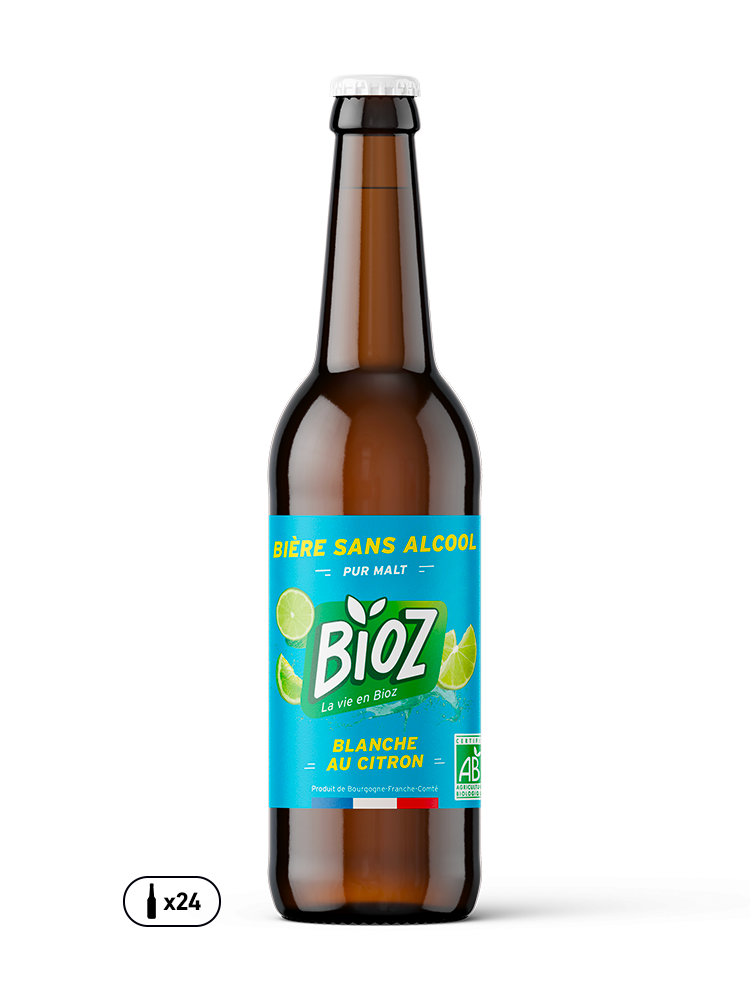 BIOZ - Blanche au Citron Sans Alcool