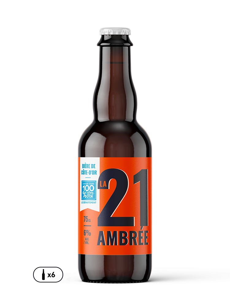 LA 21 - Ambrée 6 x 75cl
